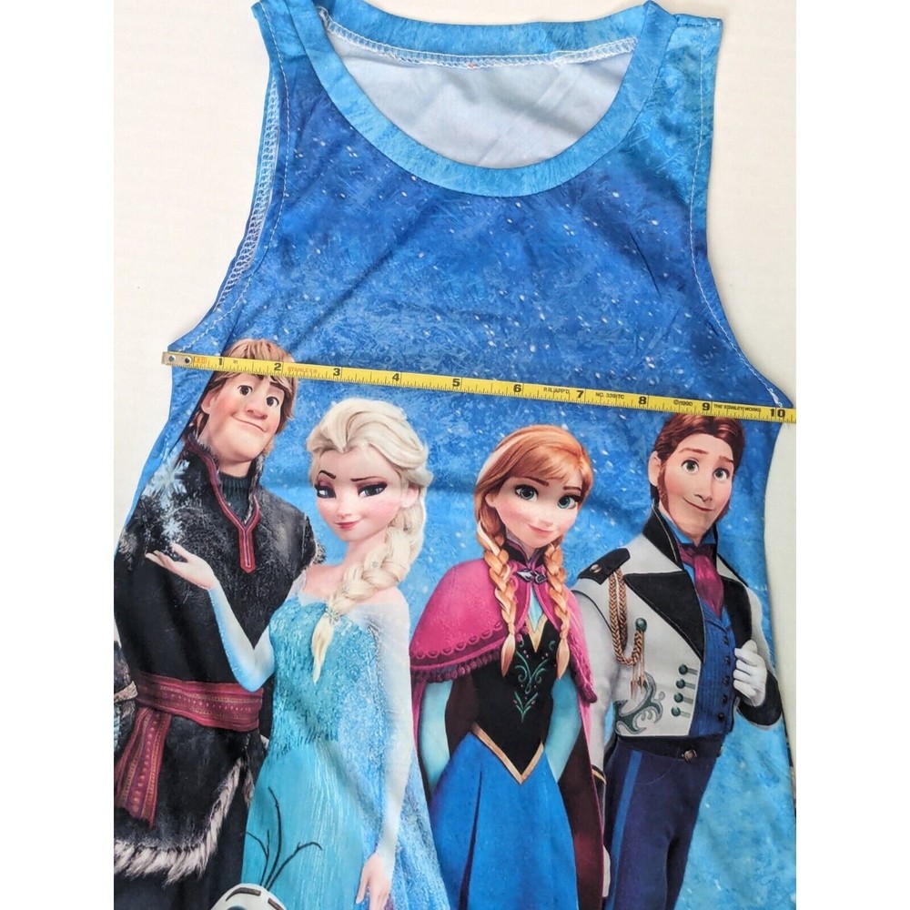 Frozen Dress Disney Girl's Anna Elsa 4T - Picture 3 of 10
